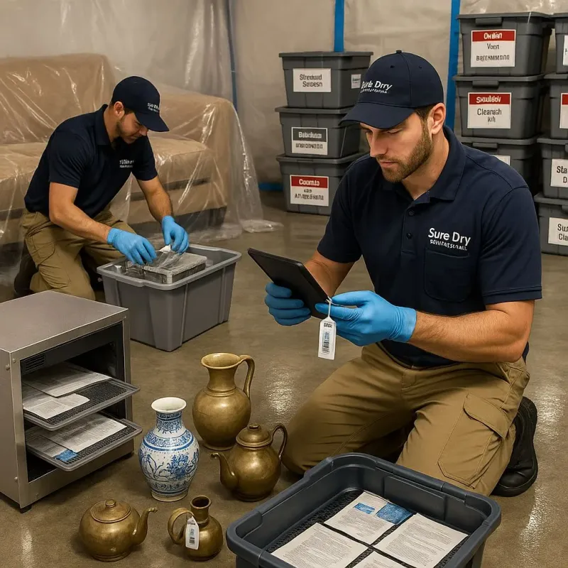 Content Protection and Restoration process in Chino Hills, CA