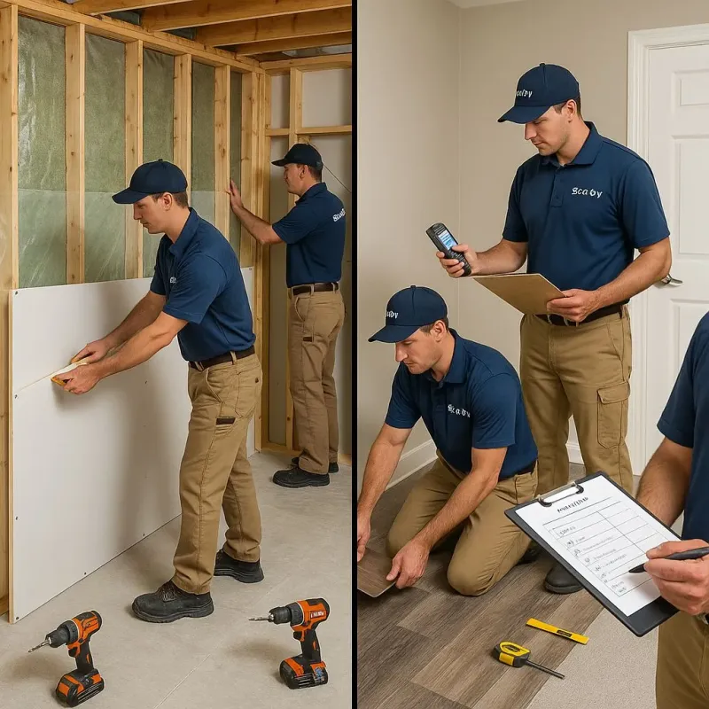 Repairs and Reconstruction process in Chino Hills, CA